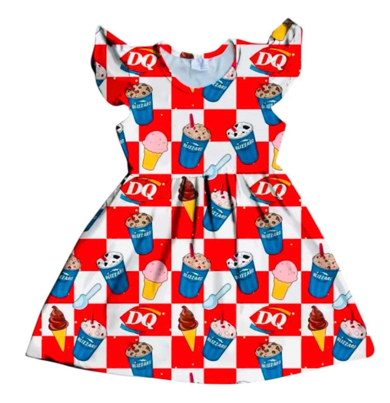 DQ Flutter Dress