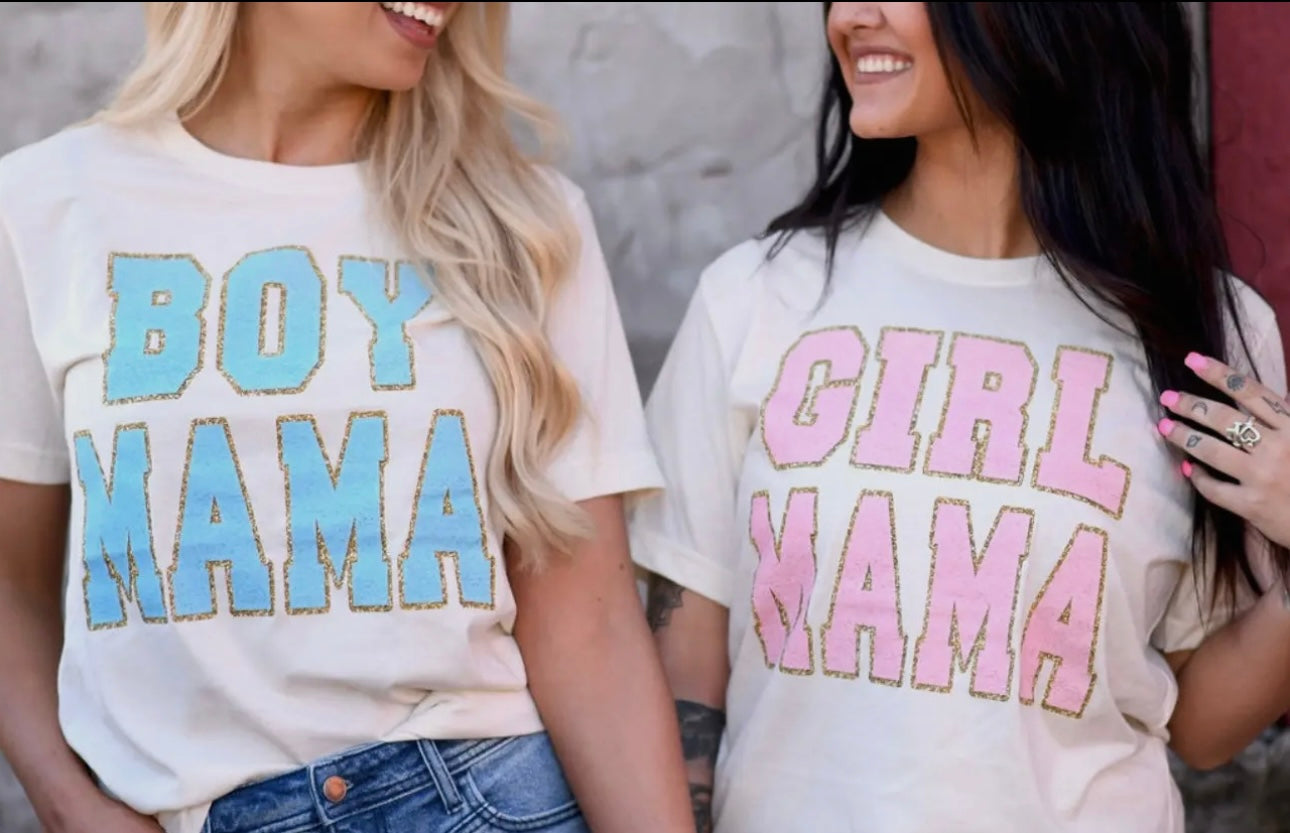 Boy Mama Faux Tee