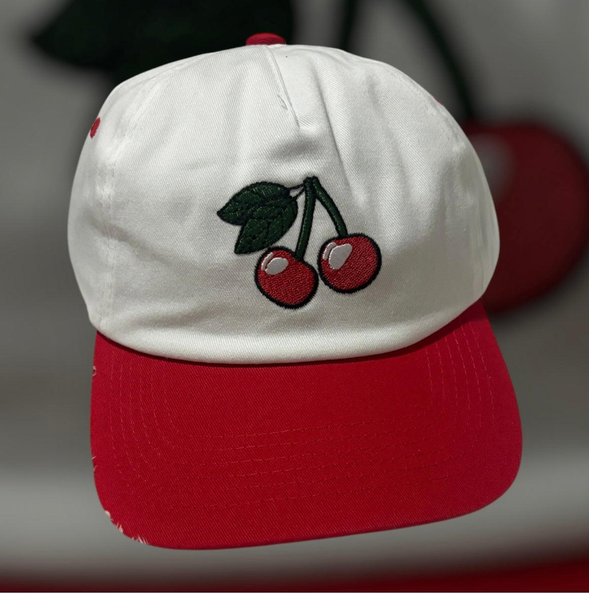 Cherry Trucker Hat