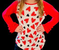 Drawn Heart Raglan