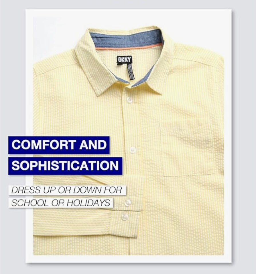 DKNY Boy’s Button Down Shirt