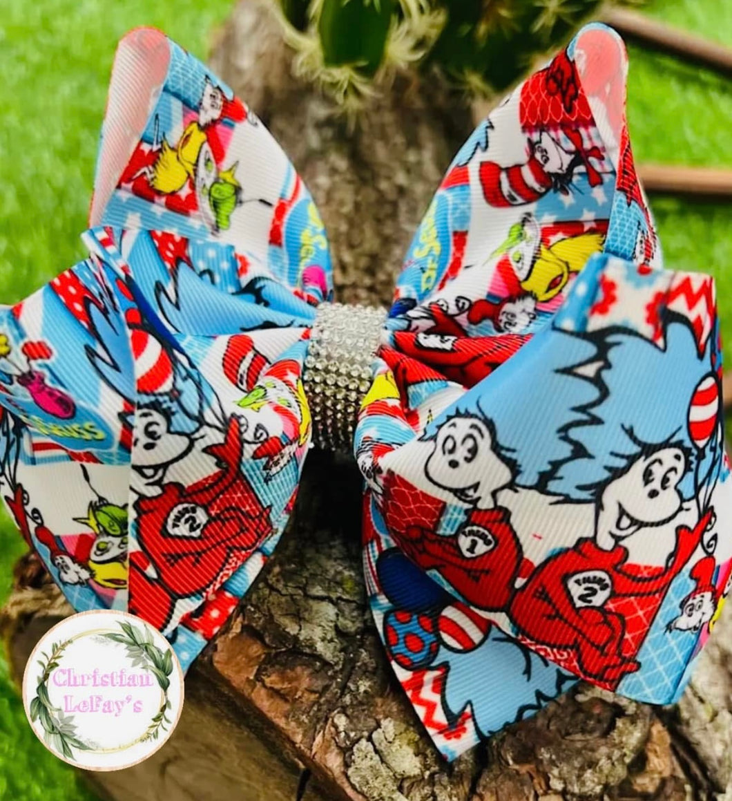 Dr. Seuss Hairbow