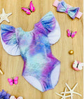 Met-Mazing One Piece Swimsuit Rainbow Dress
