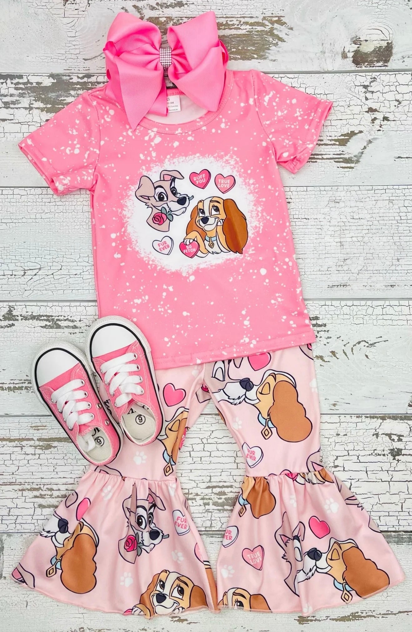 Lady & Tramp Flare Bell Bottoms