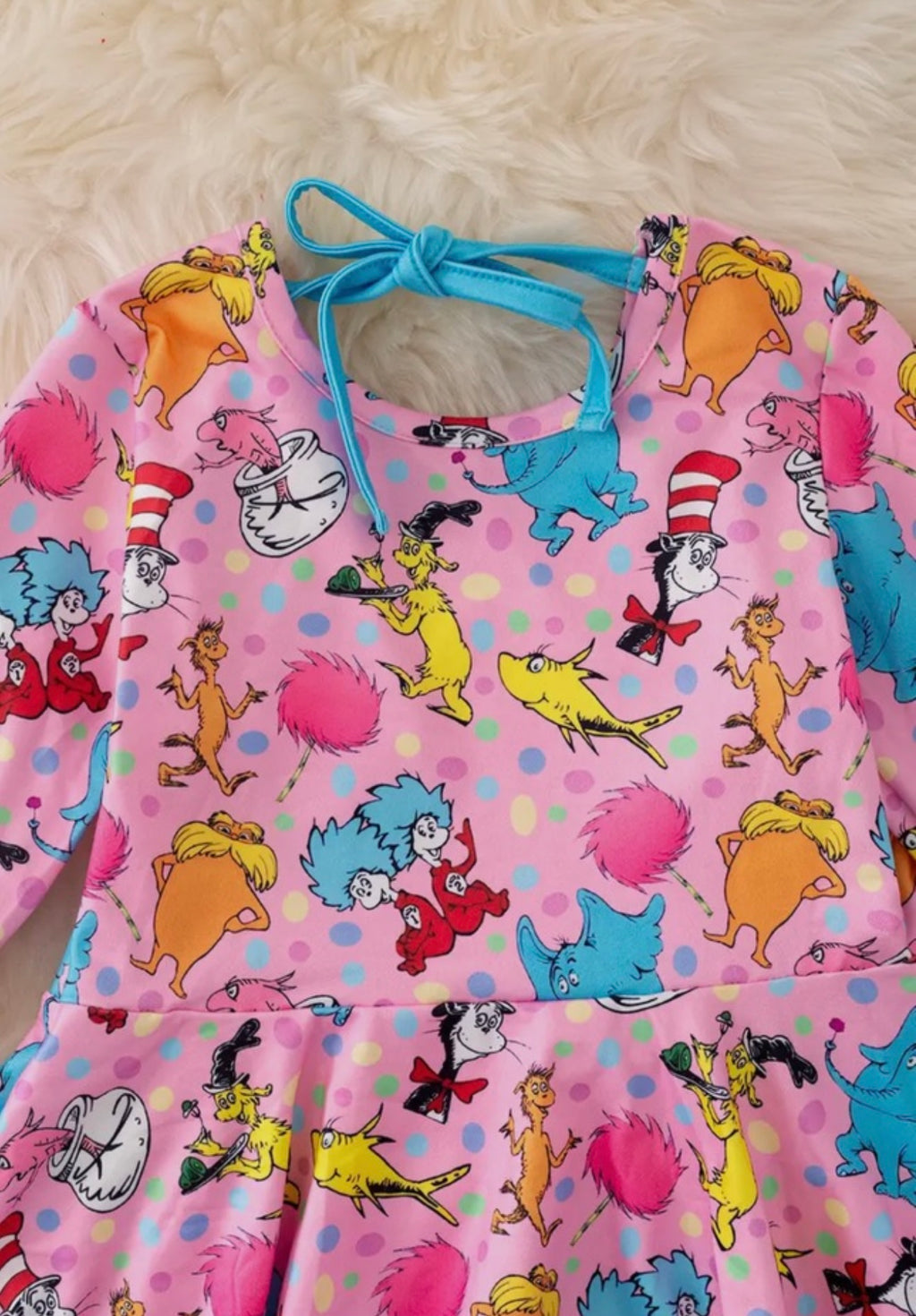 Dr. Seuss Top & Bottom Fur Bell Set