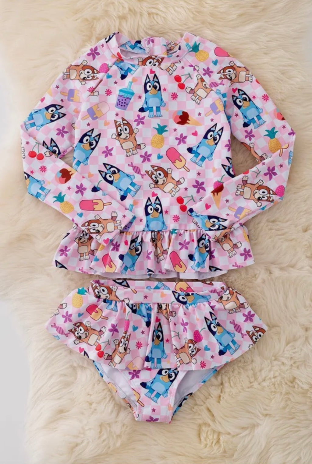 Bluey & Bingo Girl 2 pc Swim Set