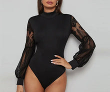 Load image into Gallery viewer, Women V Neck Bodysuit Jumpsuit
