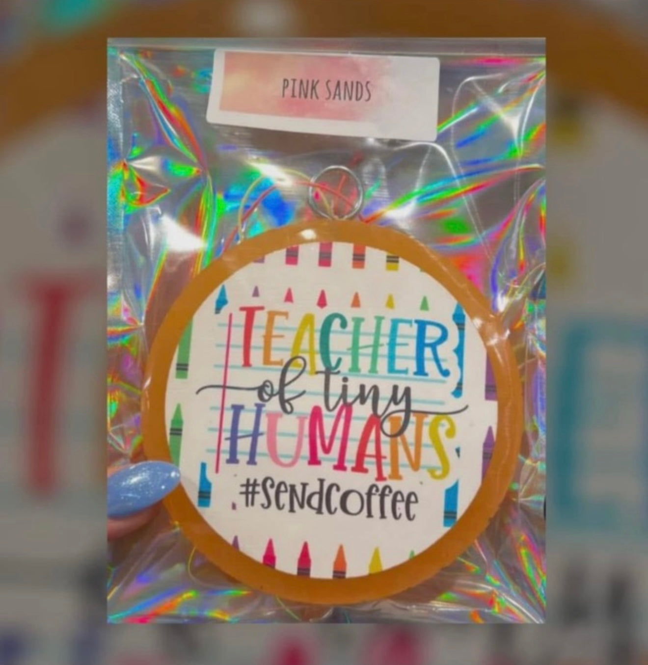 Teacher of Tiny Humans Car Freshie