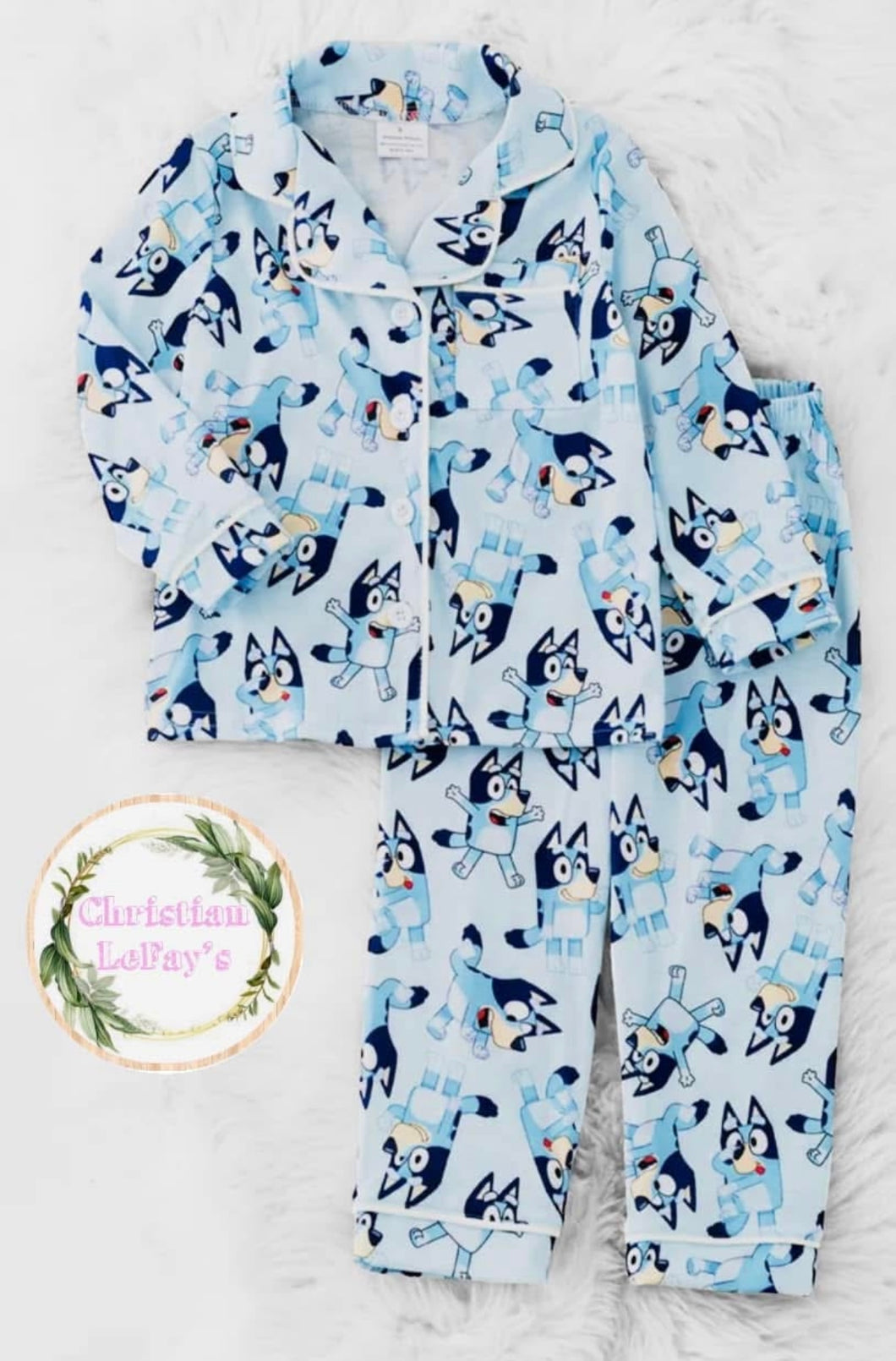 Boys Character Long Pajama Set