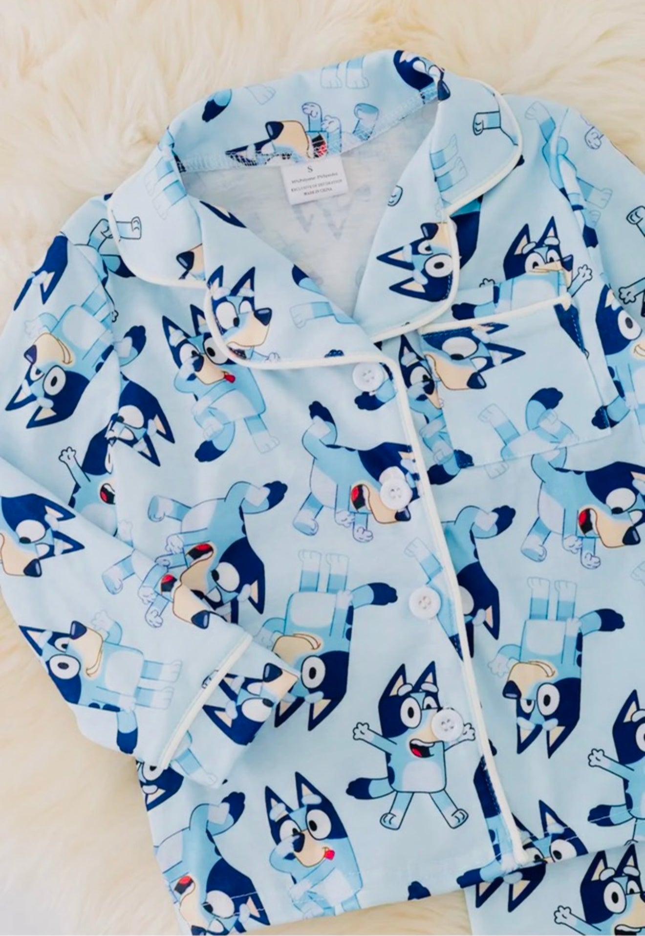 Boys Character Long Pajama Set