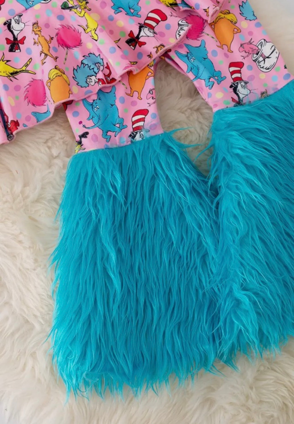 Dr. Seuss Top & Bottom Fur Bell Set