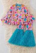 Dr. Seuss Top & Bottom Fur Bell Set