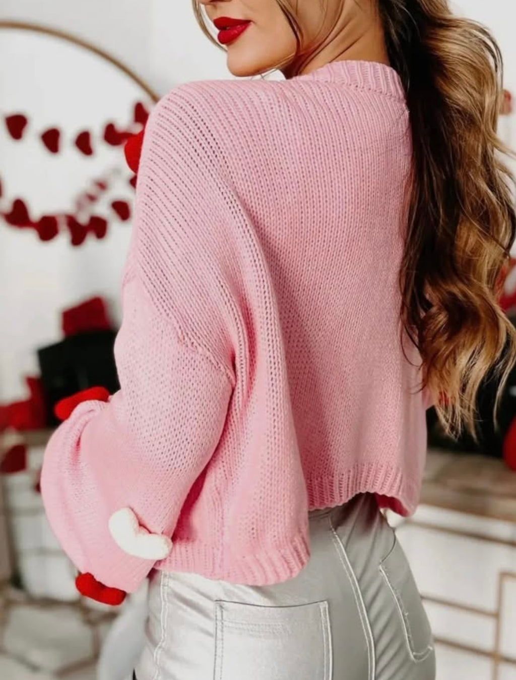 Heart Balloon Cardigan