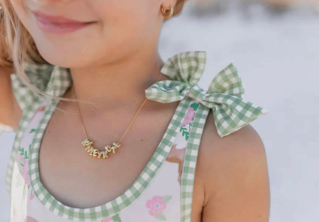 Horses, Ruffles, Bows Cross Swimsuit