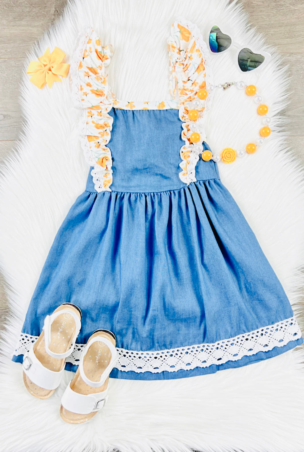 Country lemon Dress