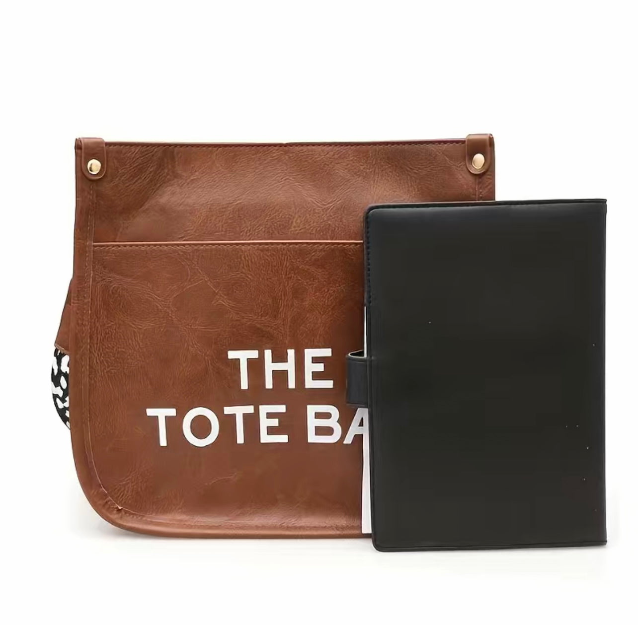 Brown Cow Strap Crossbody Bag