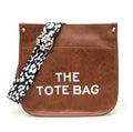 Brown Cow Strap Crossbody Bag