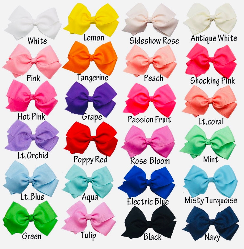 4.5 Inch Hair Bows