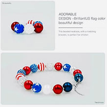 Load image into Gallery viewer, Red, White, Blue Pendant Set
