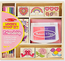 Load image into Gallery viewer, Friendship Wooden Stamp Set
