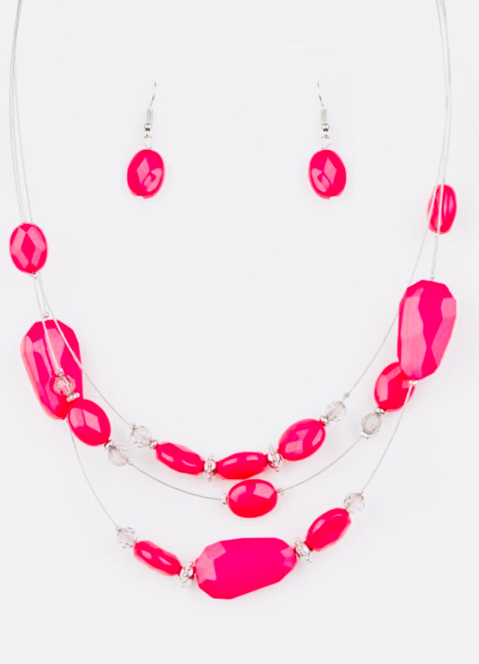 Radiant Pink Reflections