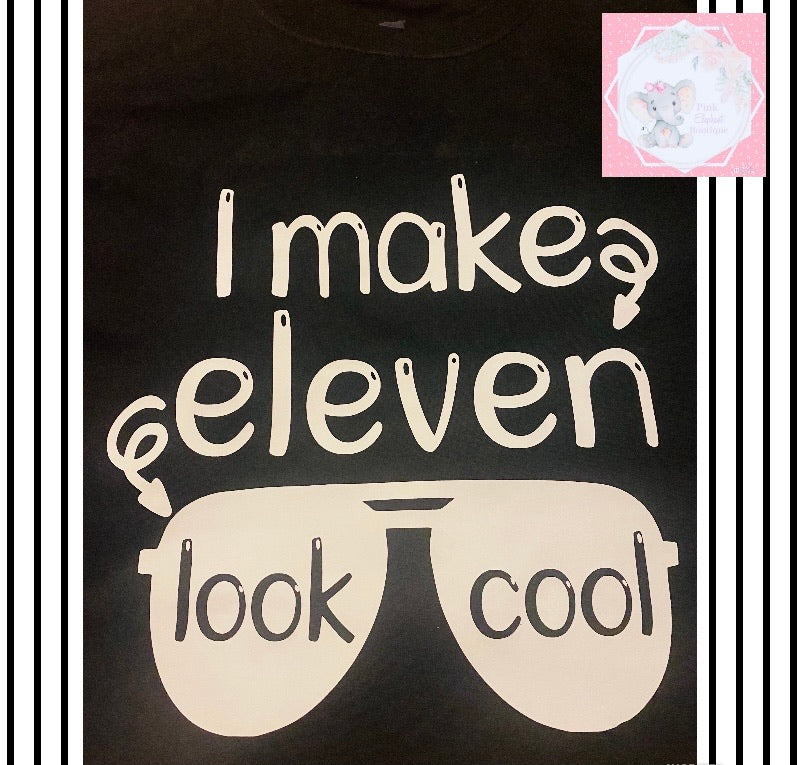 Cool Eleven Birthday Shirt