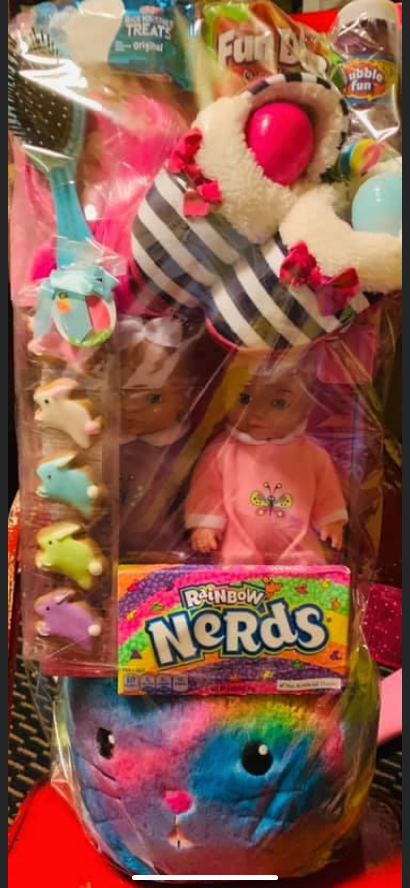 Baby Dolls & Slippers Basket
