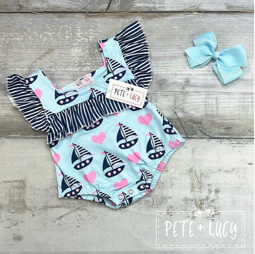 Come Sail With Me Romper