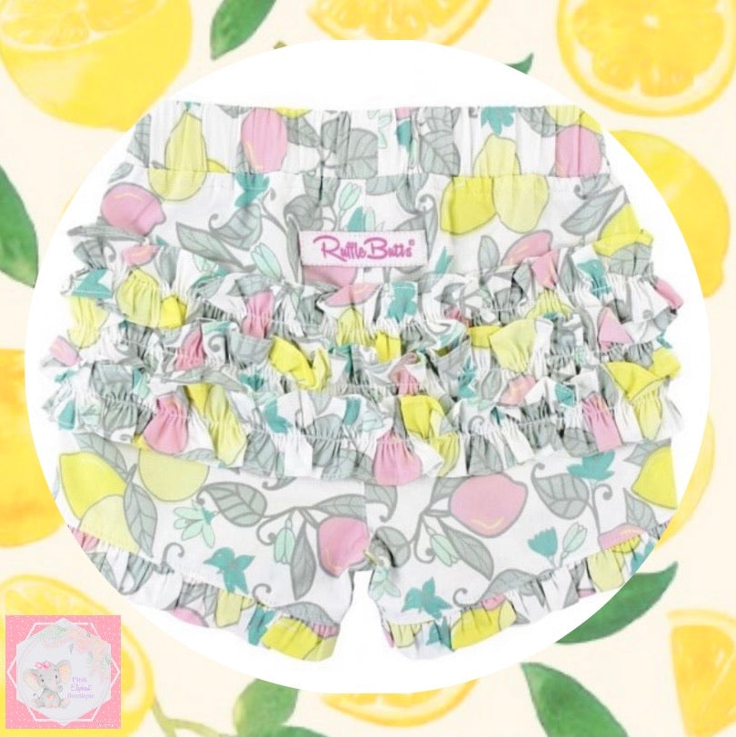 Make Lemonade Ruffle Shorts