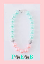 Load image into Gallery viewer, Mint &amp; Peach Bubble Necklace
