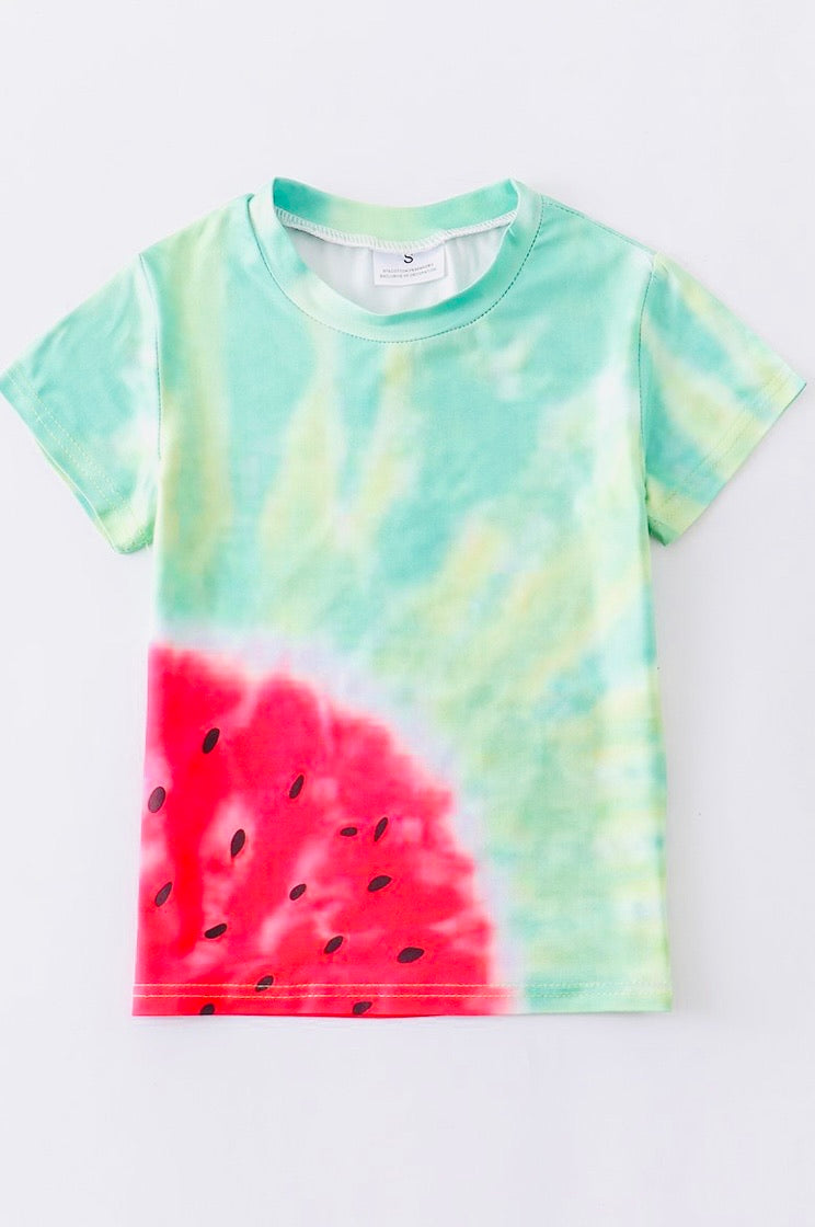 Watermelon Tie Dye