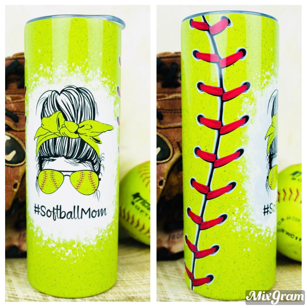 Sunnies Softball MOM Tumbler