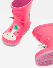 Load image into Gallery viewer, Joules Unicorn Wet Wellies
