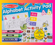 Load image into Gallery viewer, Alphabet Activity Pad
