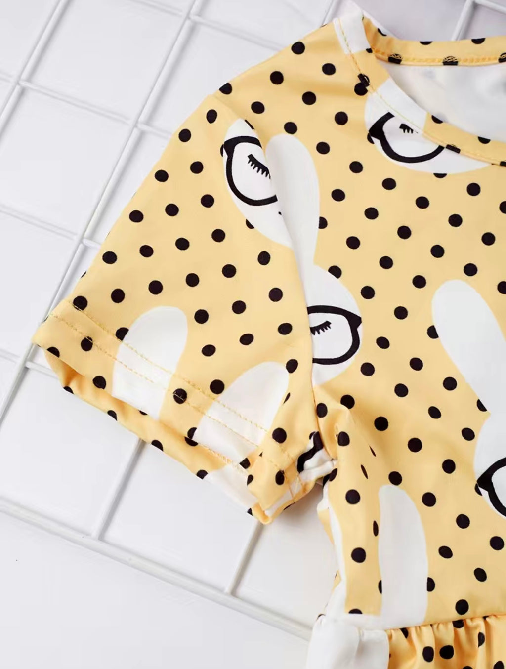 Silly Yellow Rabbit Dress