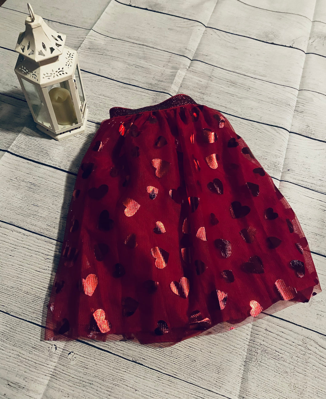 Valentines Mesh Skirt