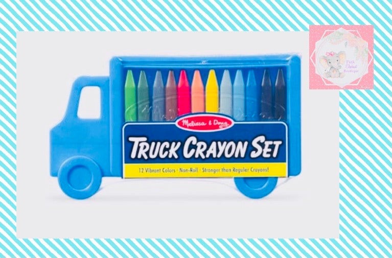 Truck Crayon Set