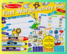 Load image into Gallery viewer, First Words Activity Pad
