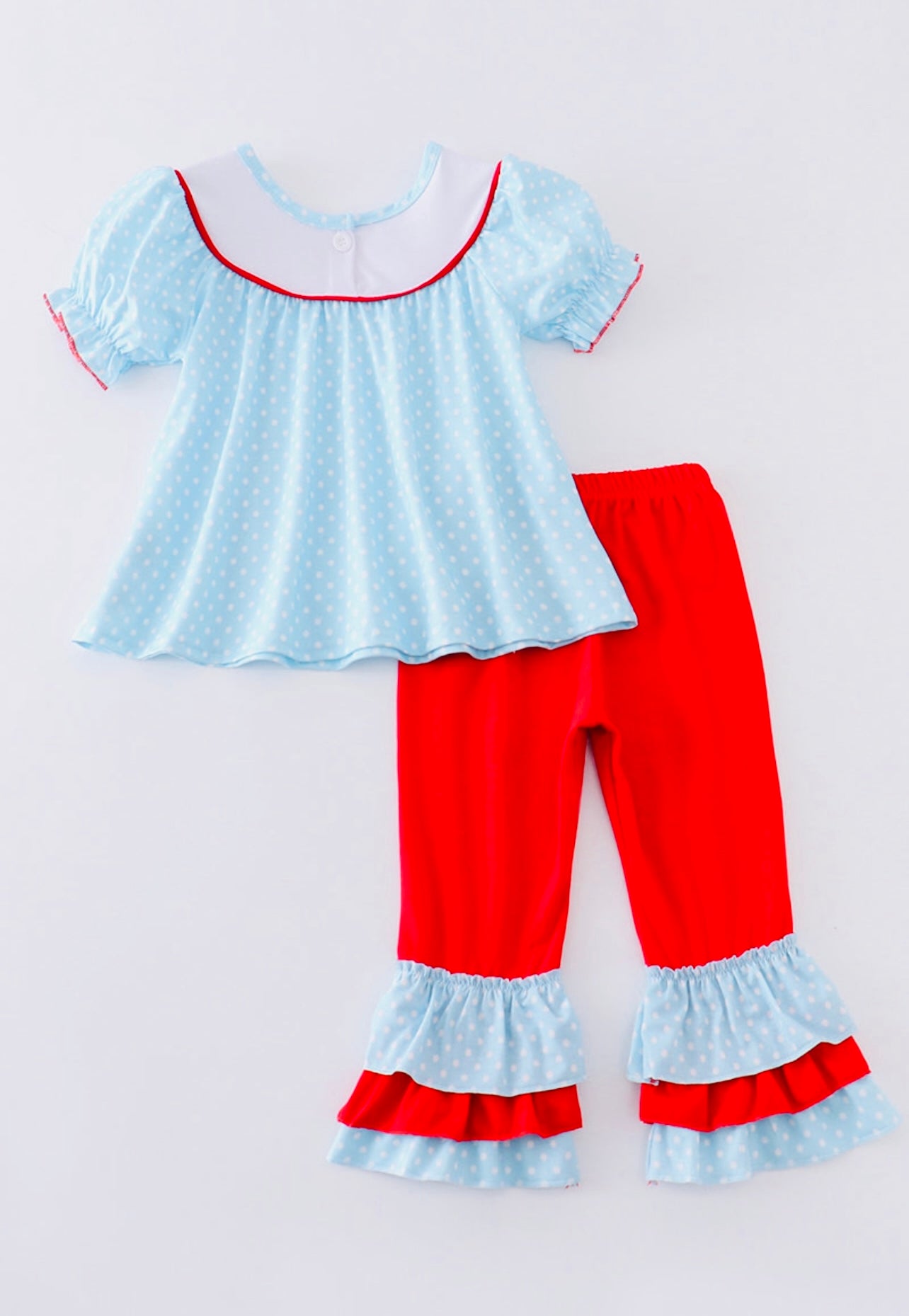 Dr. Seuss Blue Polka Dot