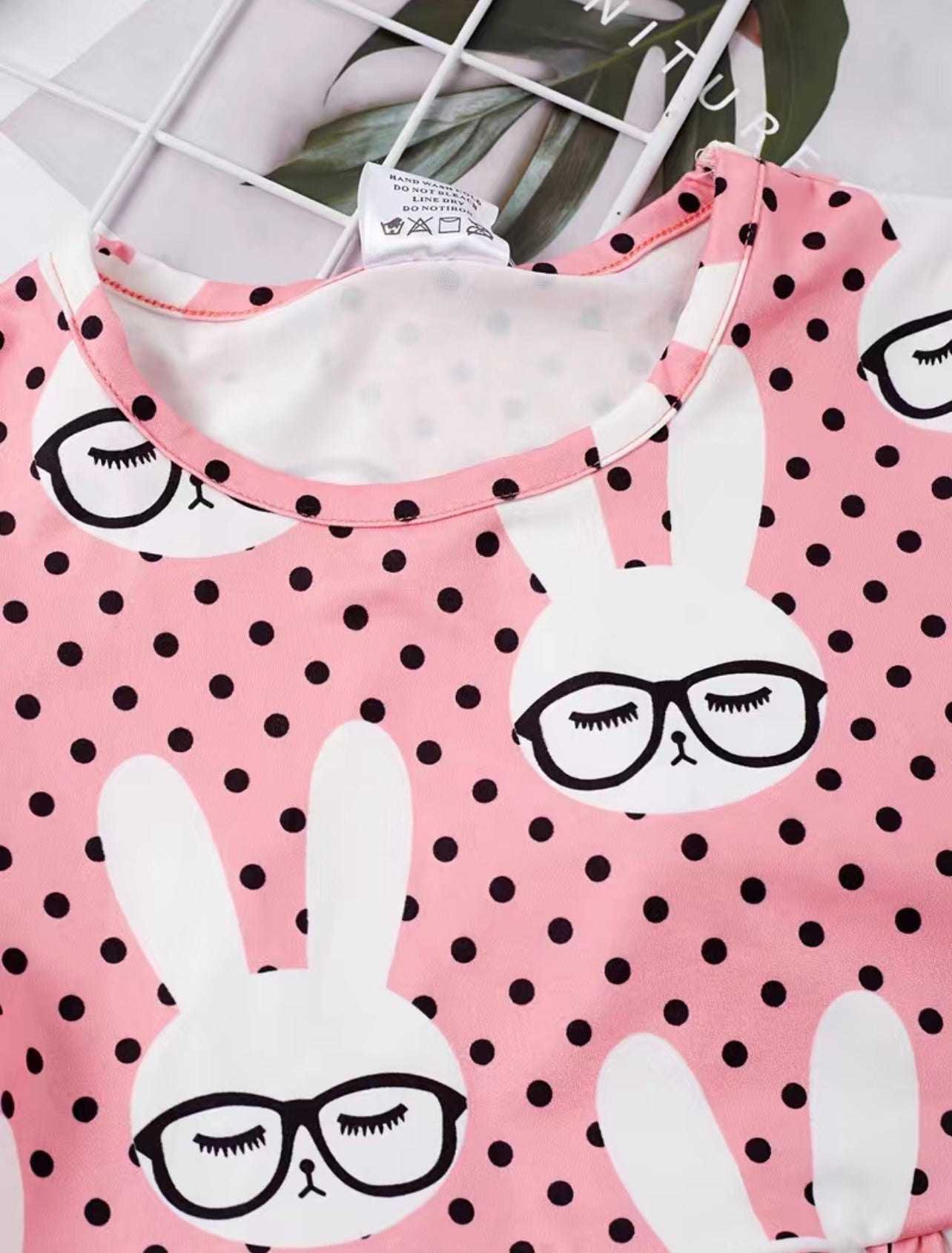 Silly Pink Rabbit Dress