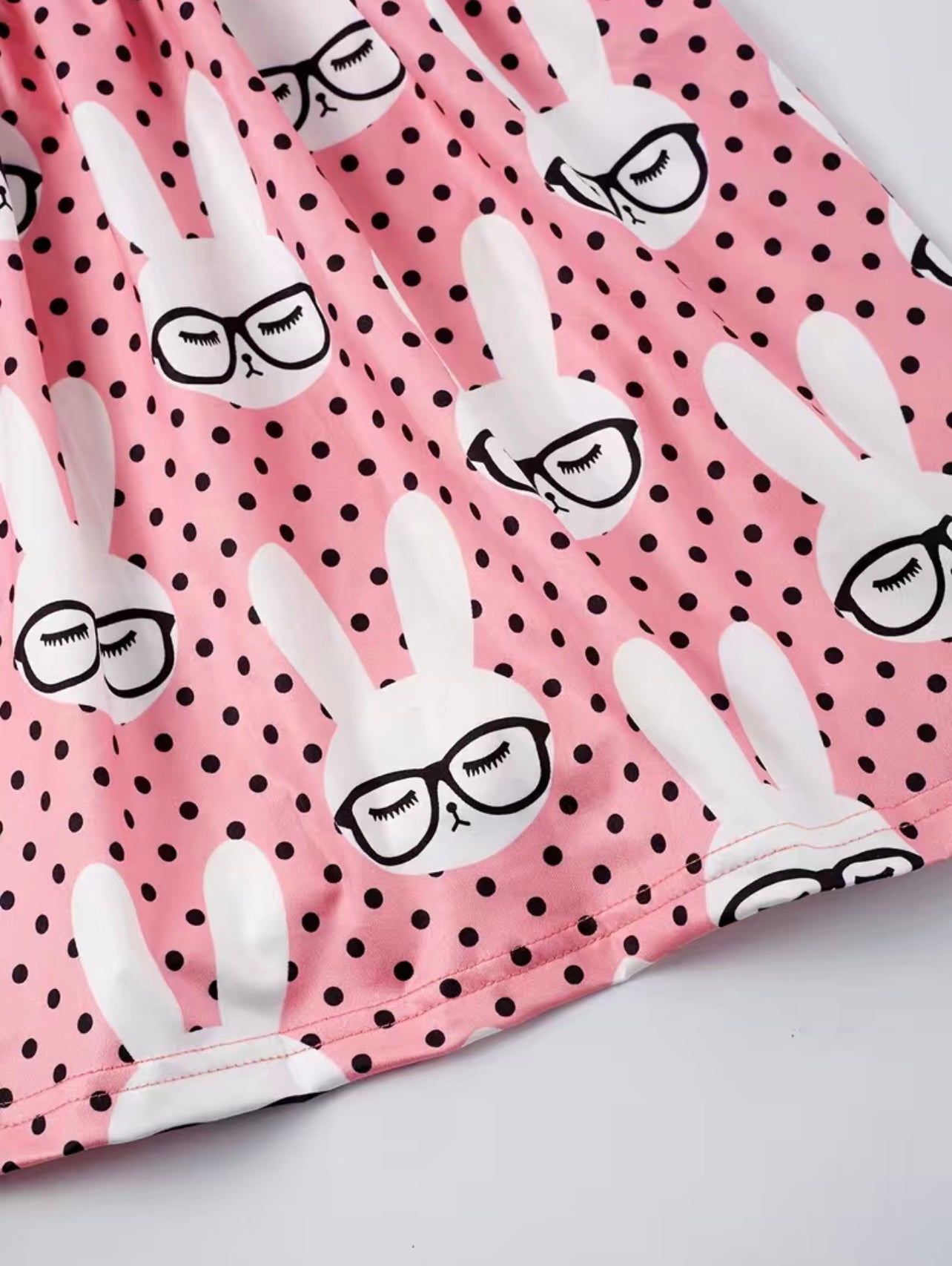 Silly Pink Rabbit Dress