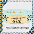 Amazing Grace Perforated Mint Cuff