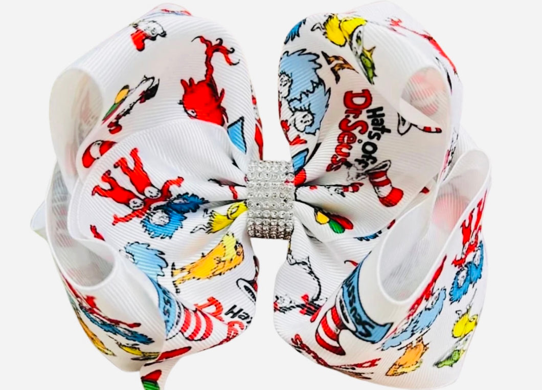 Dr. Seuss Hair Bow