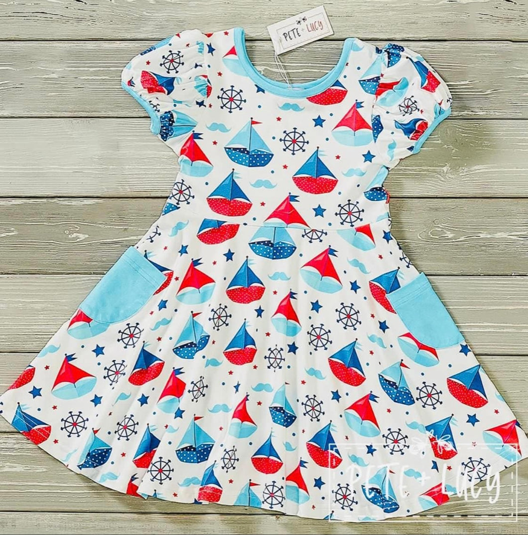 Come Sail With Me Dress