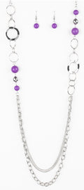 Modern Purple Motley