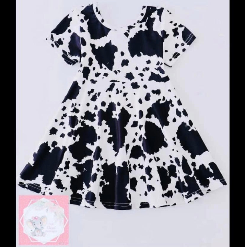Moo Cow Twirl Dress