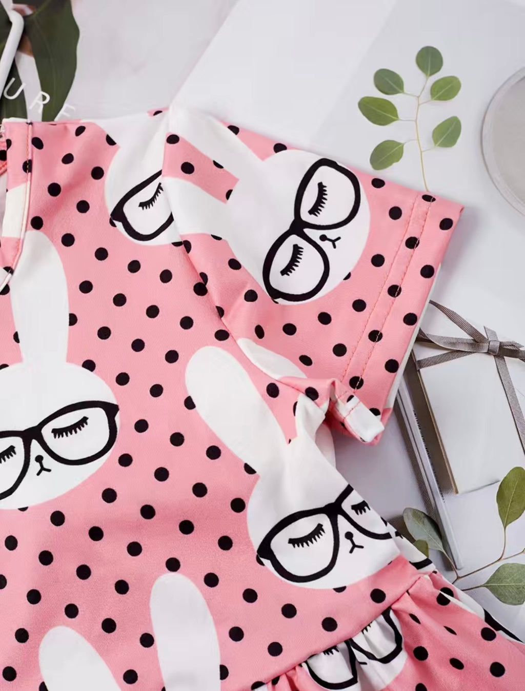 Silly Pink Rabbit Dress