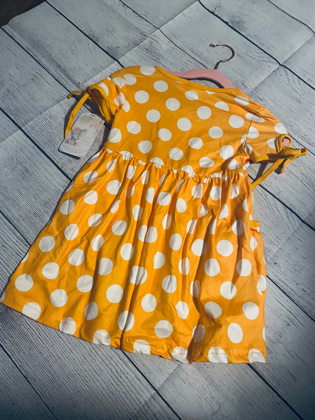 Tennessee Orange White Pocket Dress