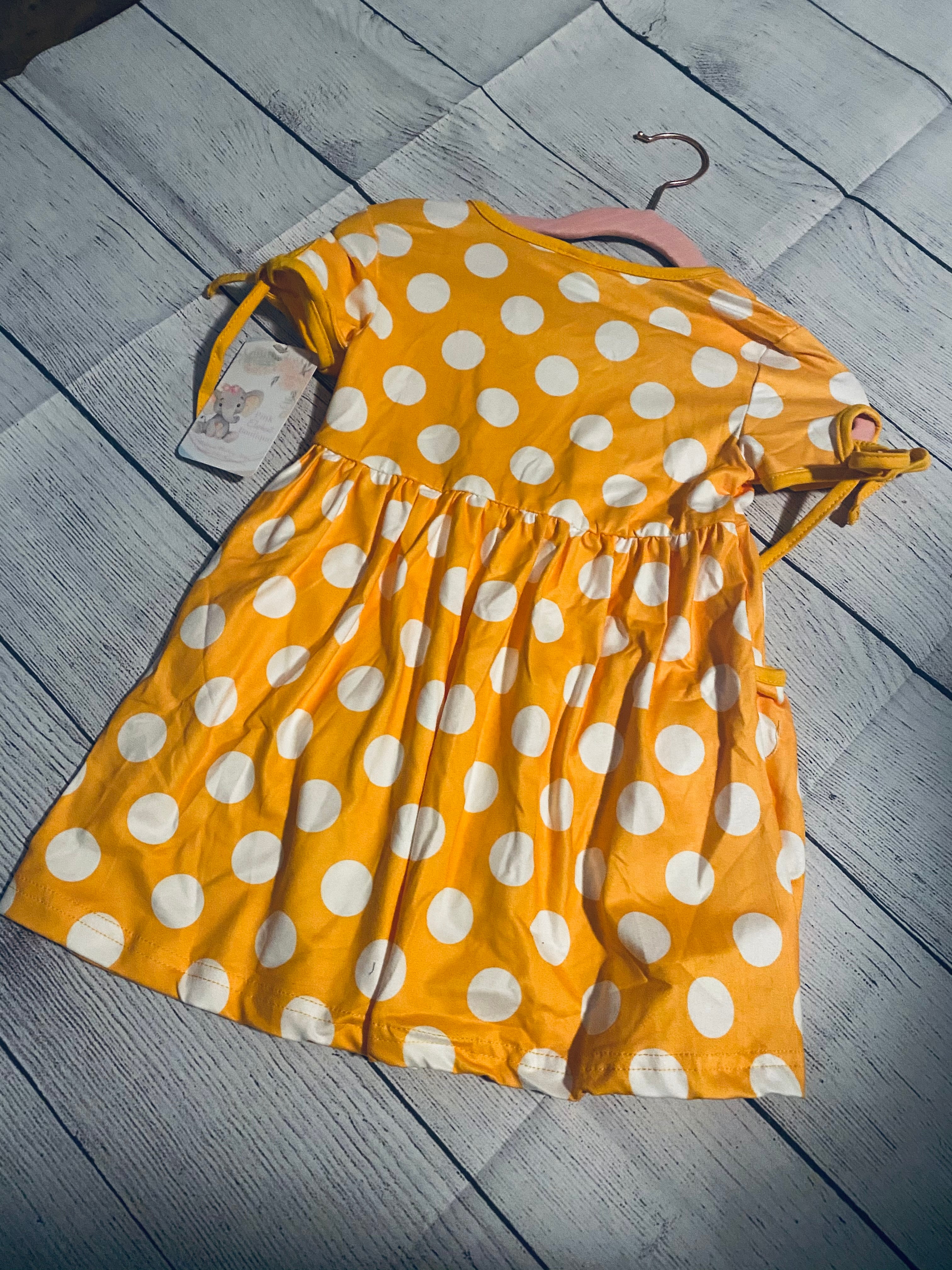 Tennessee Orange White Pocket Dress