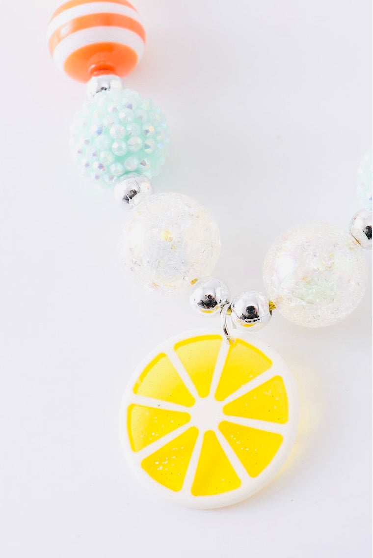 Lemon Bubblegum Pendant
